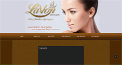 Desktop Screenshot of lavonskincare.com